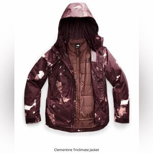 The North Face Clementine Triclimate 2-in-1 Jacket Women’s M Abstract